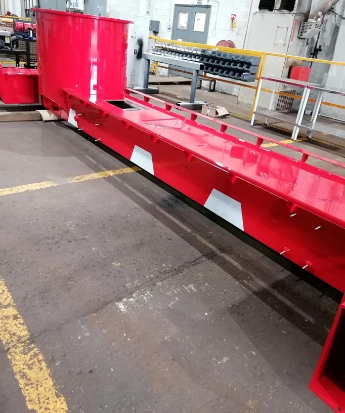 Fire Fighting aerial vehicle - SST Chassis frame