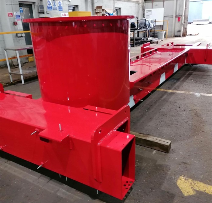 Fire Fighting aerial vehicle - SST Chassis frame